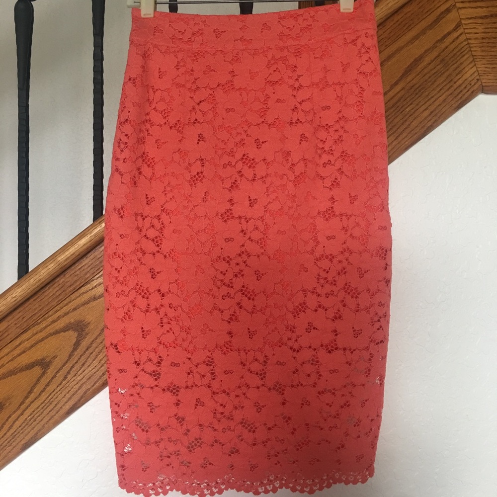 Peach Color Skirt